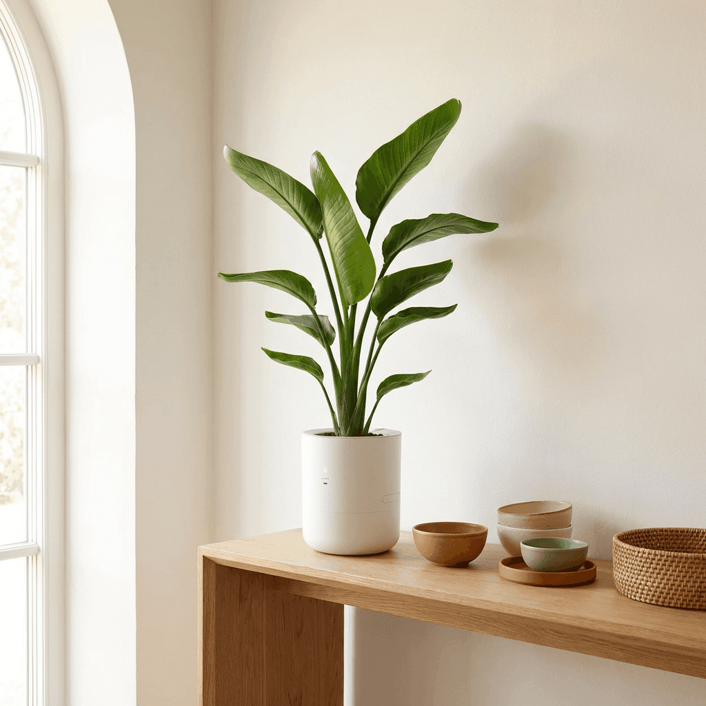 Bird of Paradise in LeafyPod planter