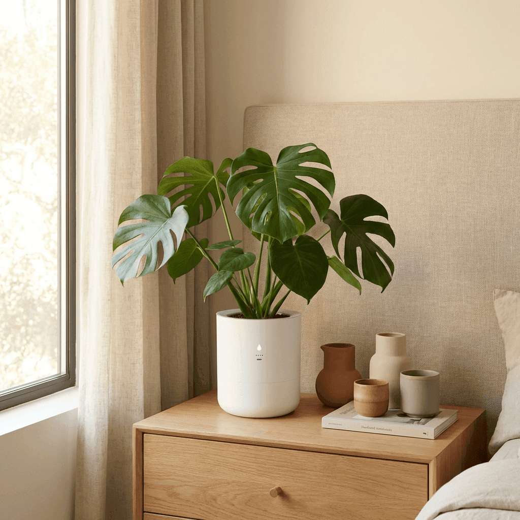 Monstera in LeafyPod planter