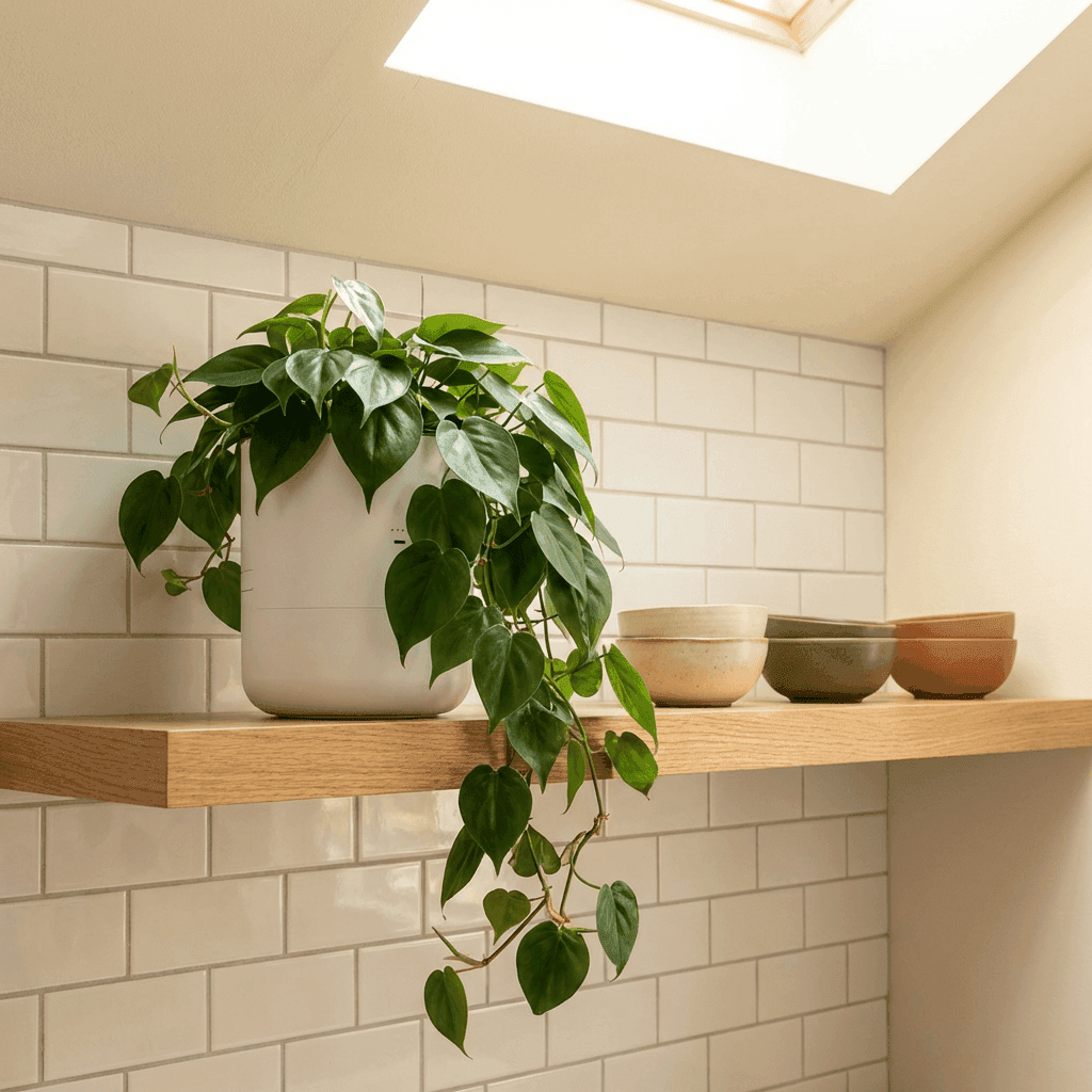 Philodendron in LeafyPod planter