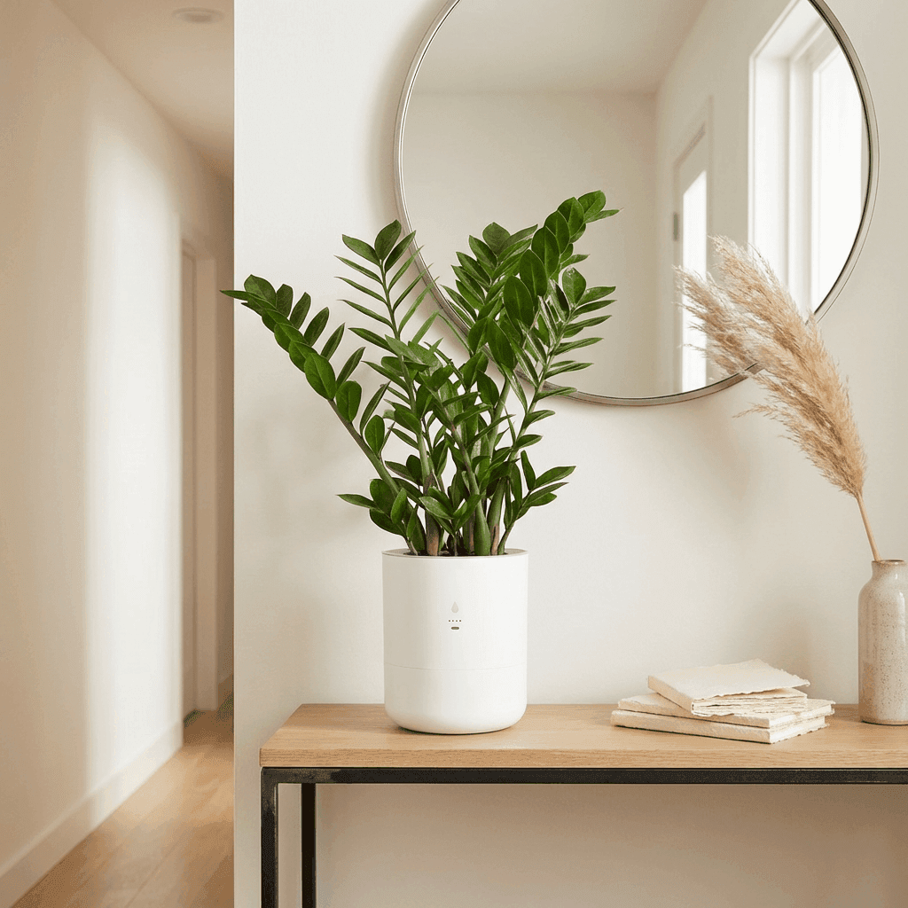 ZZ Plant in LeafyPod planter