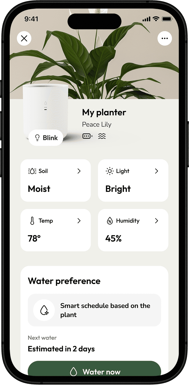 LeafyPod app on iPhone