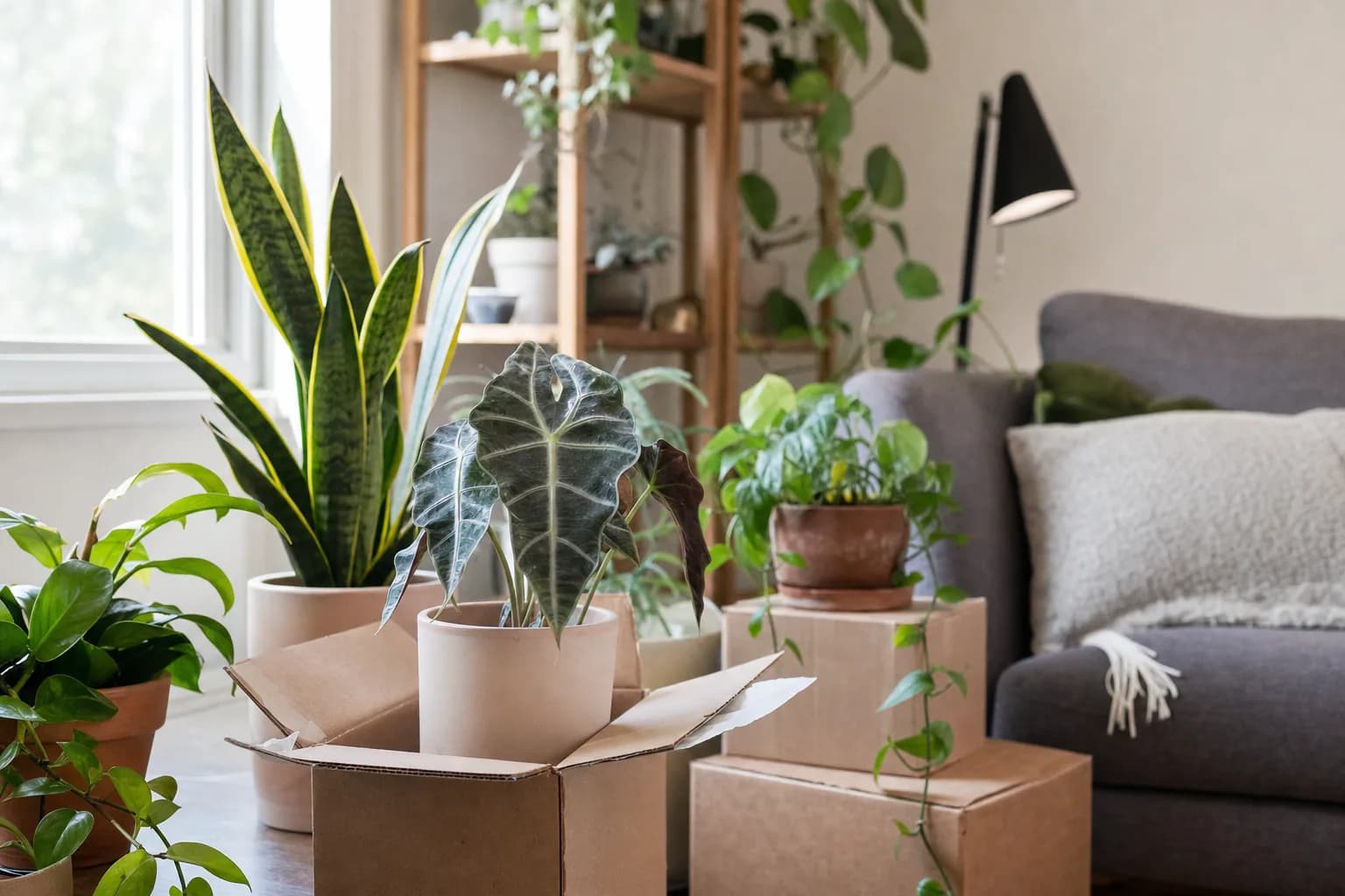Moving With Houseplants Without Damage | LeafyPod